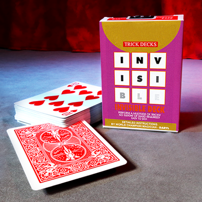 Invisible Deck Bicycle (Red) - Trick
